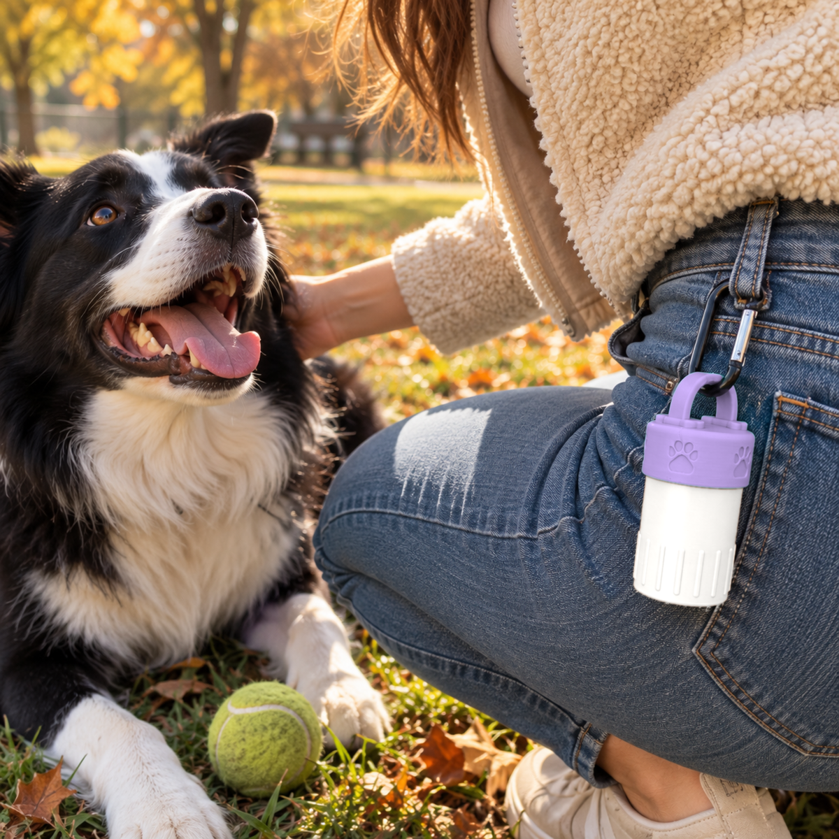 Dog Training Treat Holder with Handle