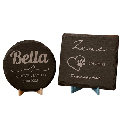 Personalized Pet Memorial Garden Stone