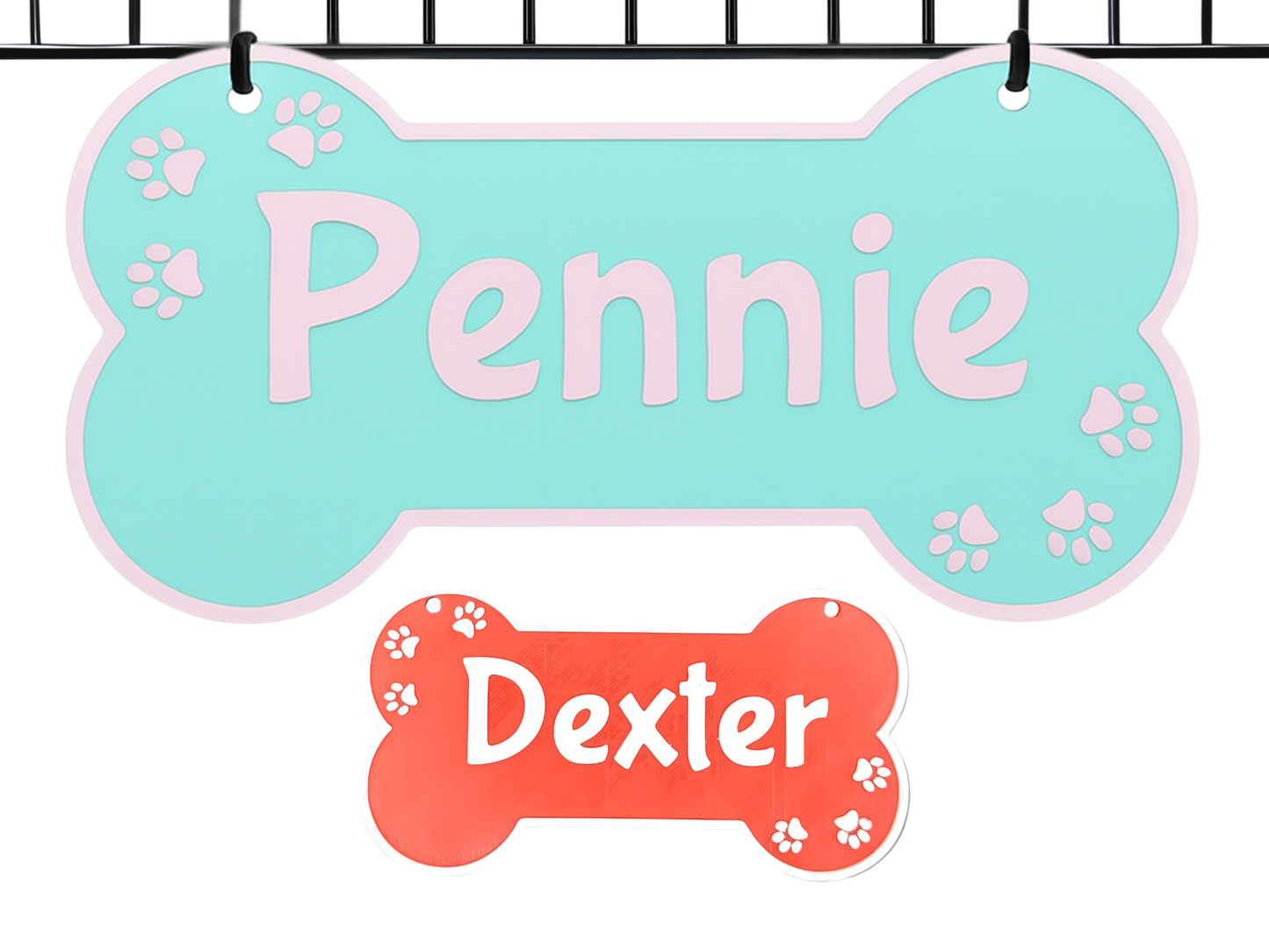 Personalized Dog Crate Sign — Custom Kennel Nameplate