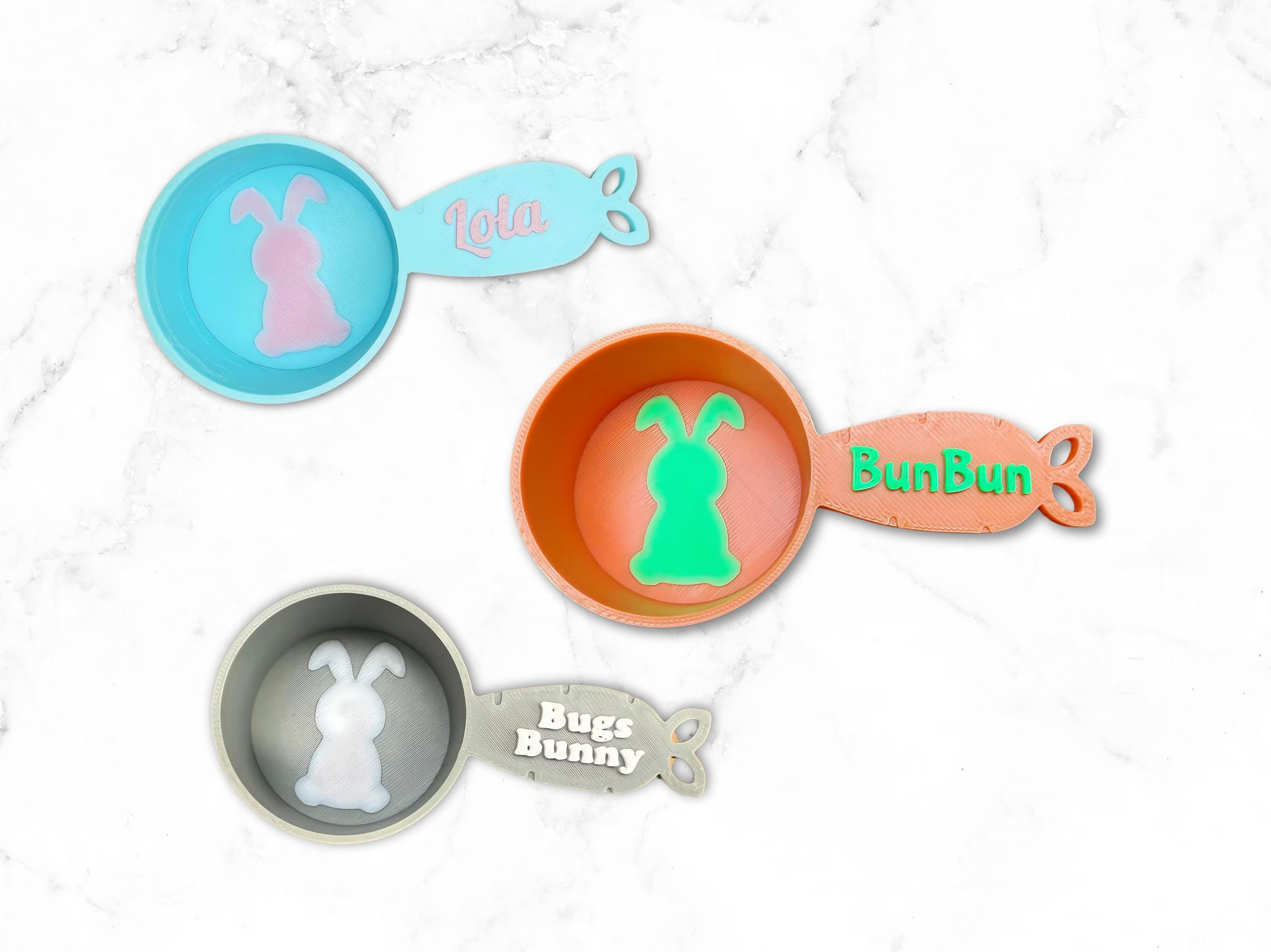 Personalized Rabbit Food Scoop & Measuring Cup - PAWS FRVR