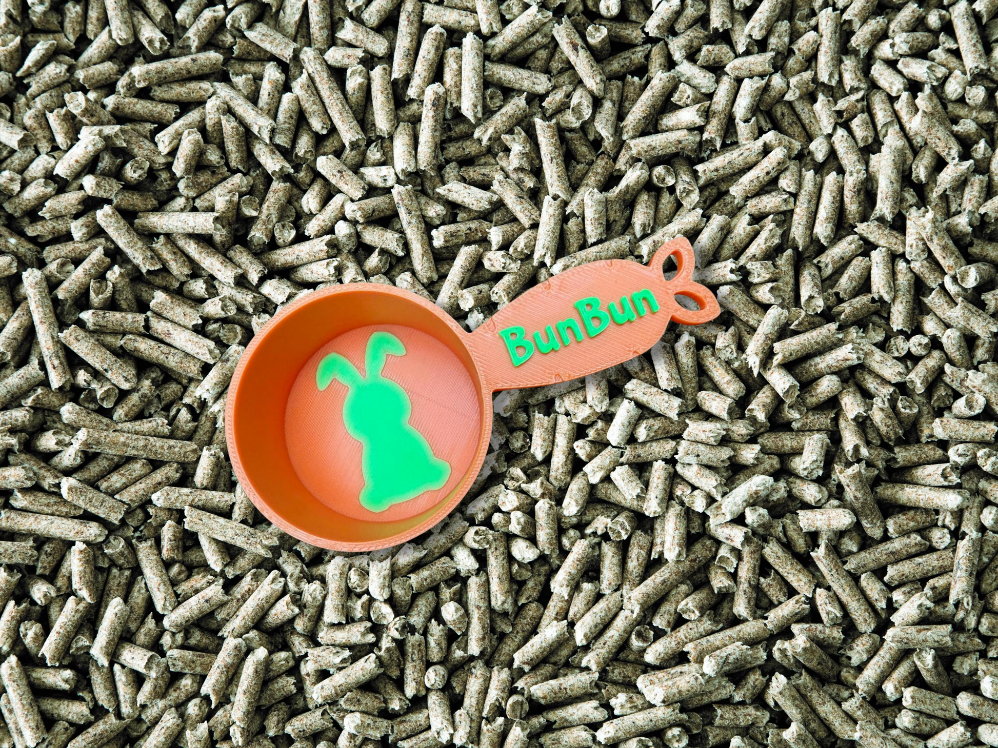 Personalized Rabbit Food Scoop & Measuring Cup - PAWS FRVR