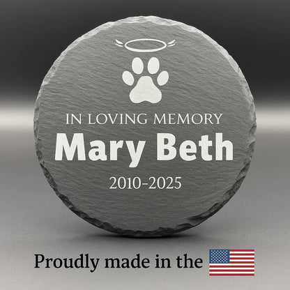 Personalized Pet Memorial Garden Stone