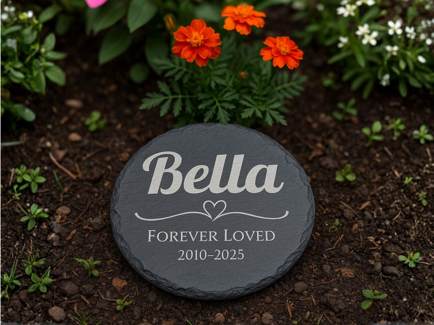 Personalized Pet Memorial Garden Stone