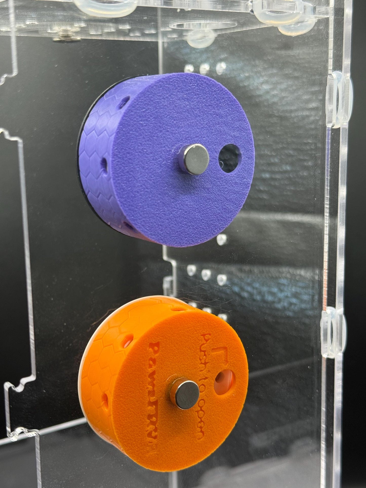 Magnetic Hygrometer Mount for Reptile & Spider Enclosures
