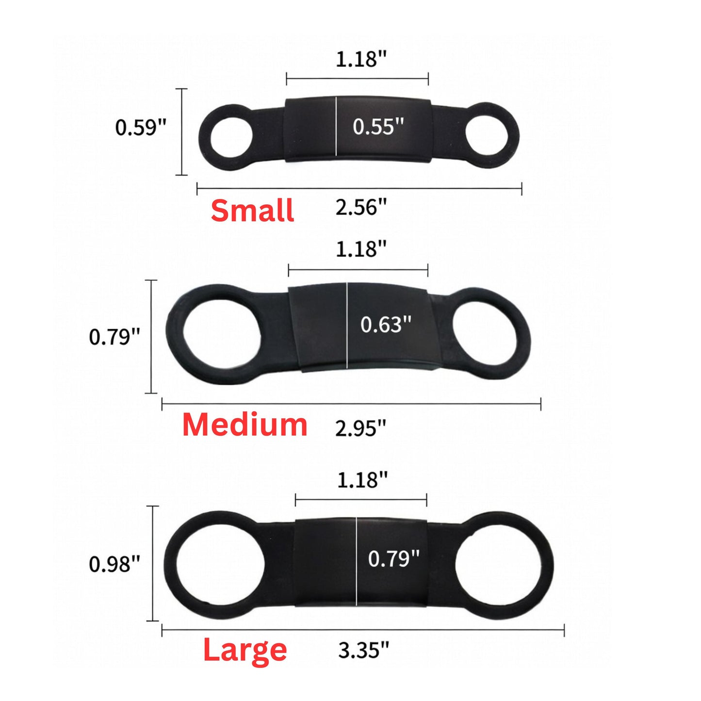 Personalized Silicone Pet ID Tag — Silent Slide-On