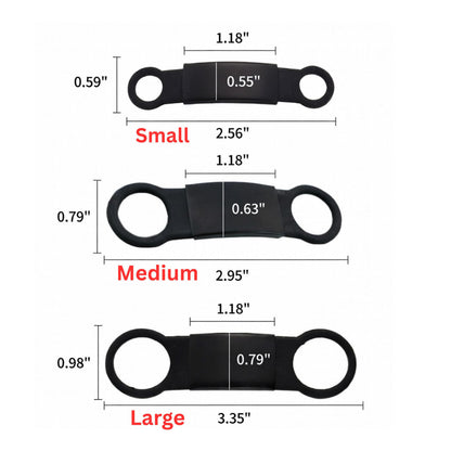 Personalized Silicone Pet ID Tag — Silent Slide-On